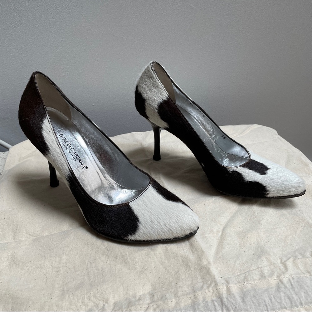Dolce & Gabbana Pony Hair Pumps